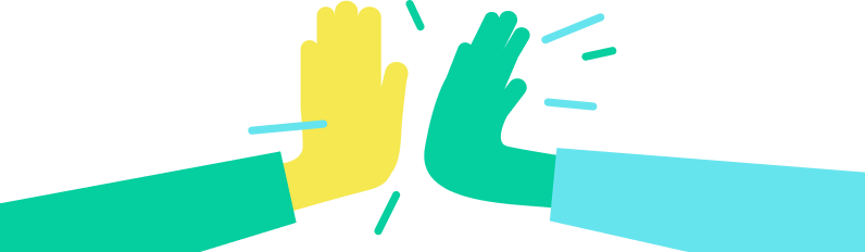 illustration of hands clappign