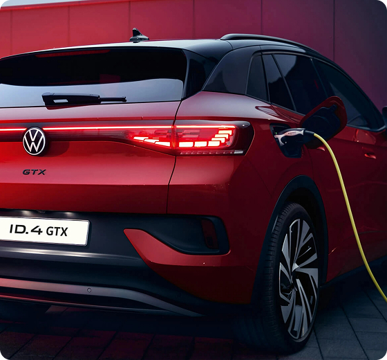 close-up shot of red car