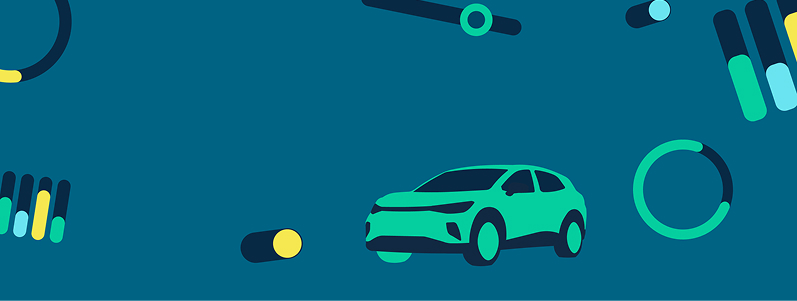 illustration of cars showing fleet management software